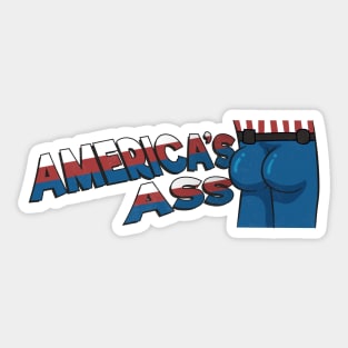 That's America's Ass Sticker